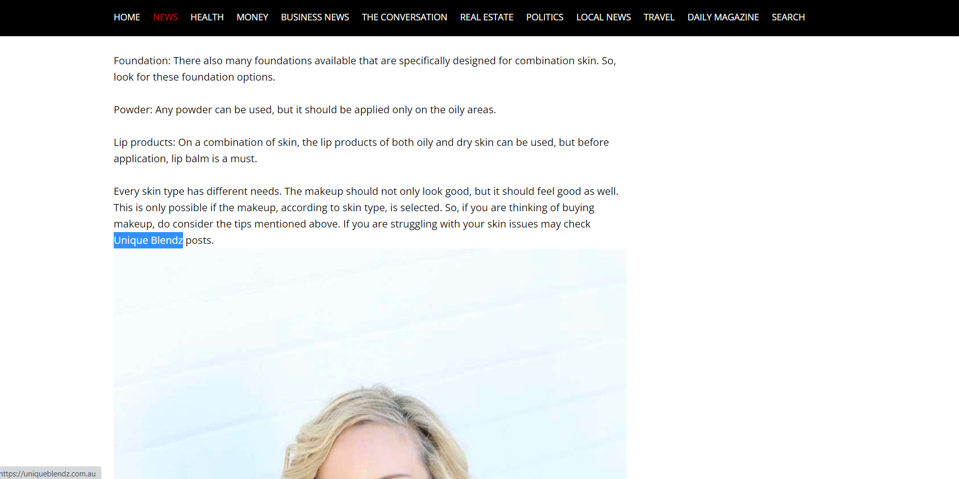 2022-06-30_010722 Screenshot: https://dailybulletin.com.au/news/fashion-beauty/58067-tips-and-tricks-to-choose-style-and-makeup-for-different-skin-types